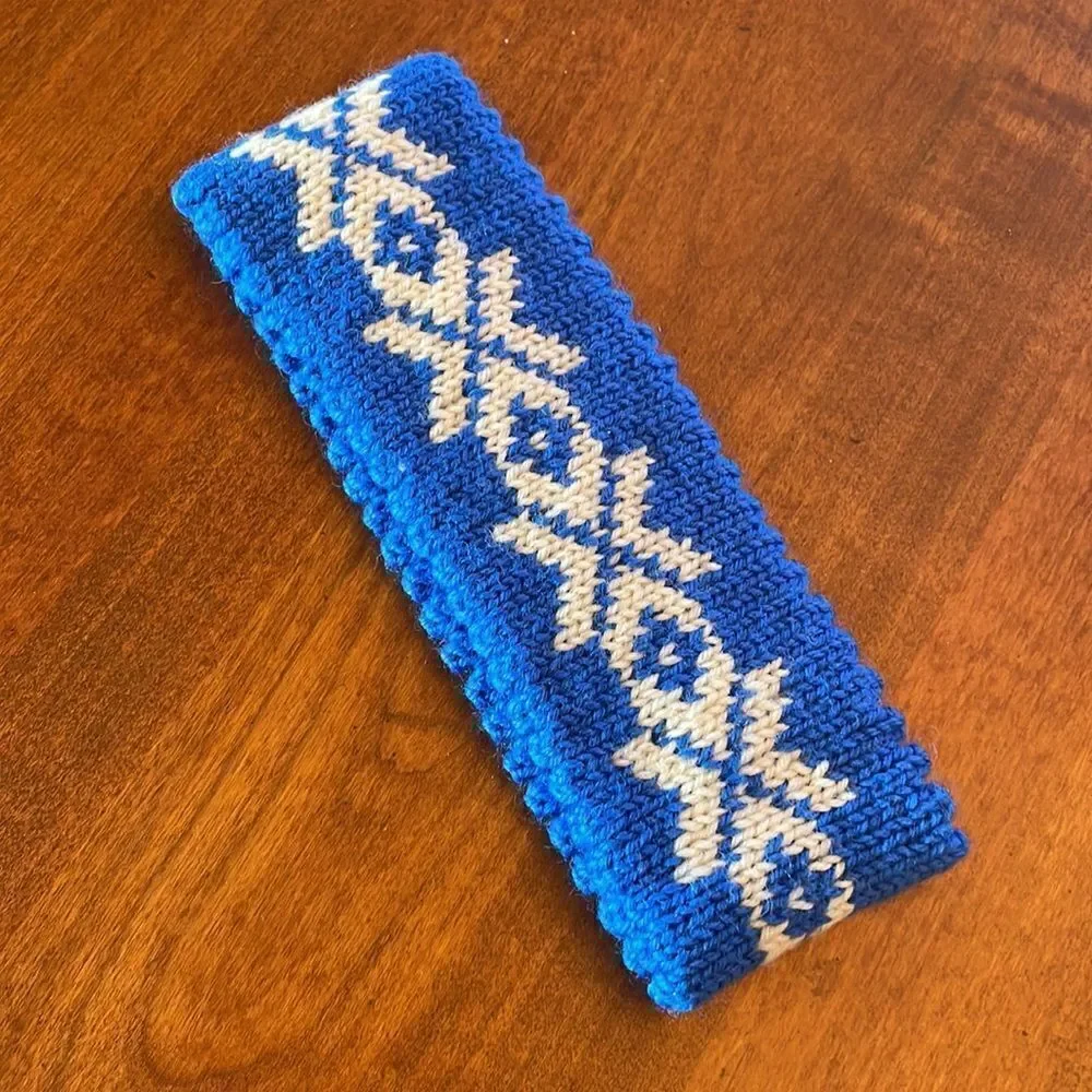 Nordic Snowflake Headband